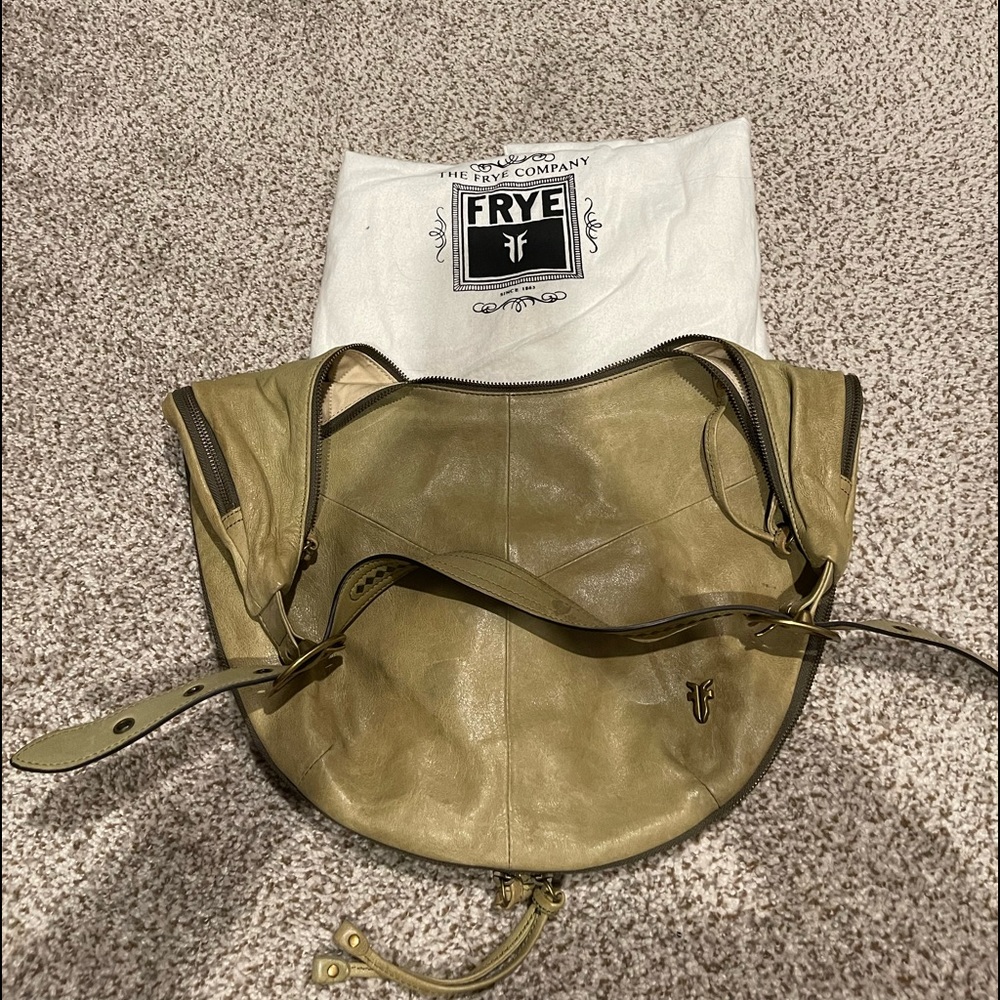 Vintage FRYE hobo bag, leather